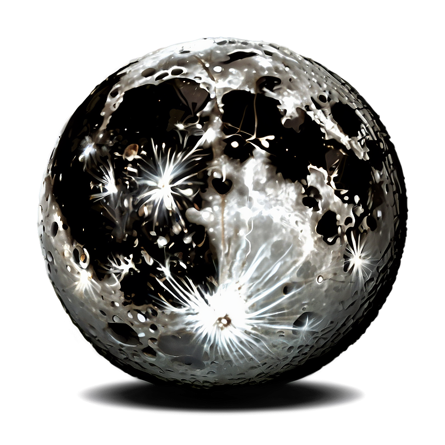 Black Super Moon Png 06252024 PNG