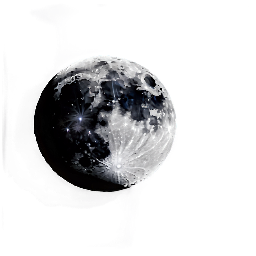 Black Super Moon Png Kgt92 PNG