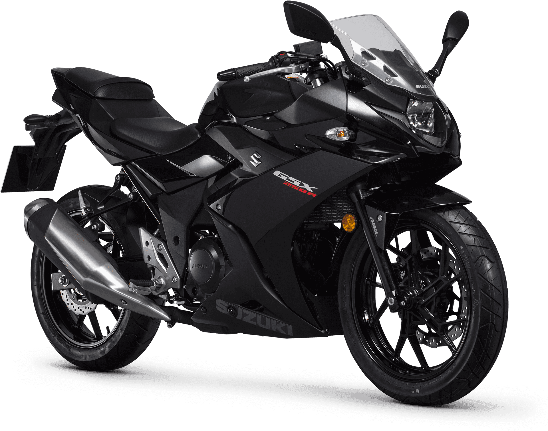 Black Suzuki G S X R Sportbike PNG