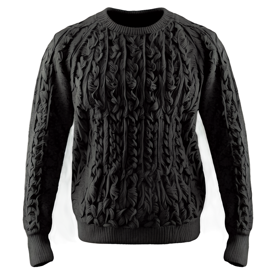 Black Sweater B PNG