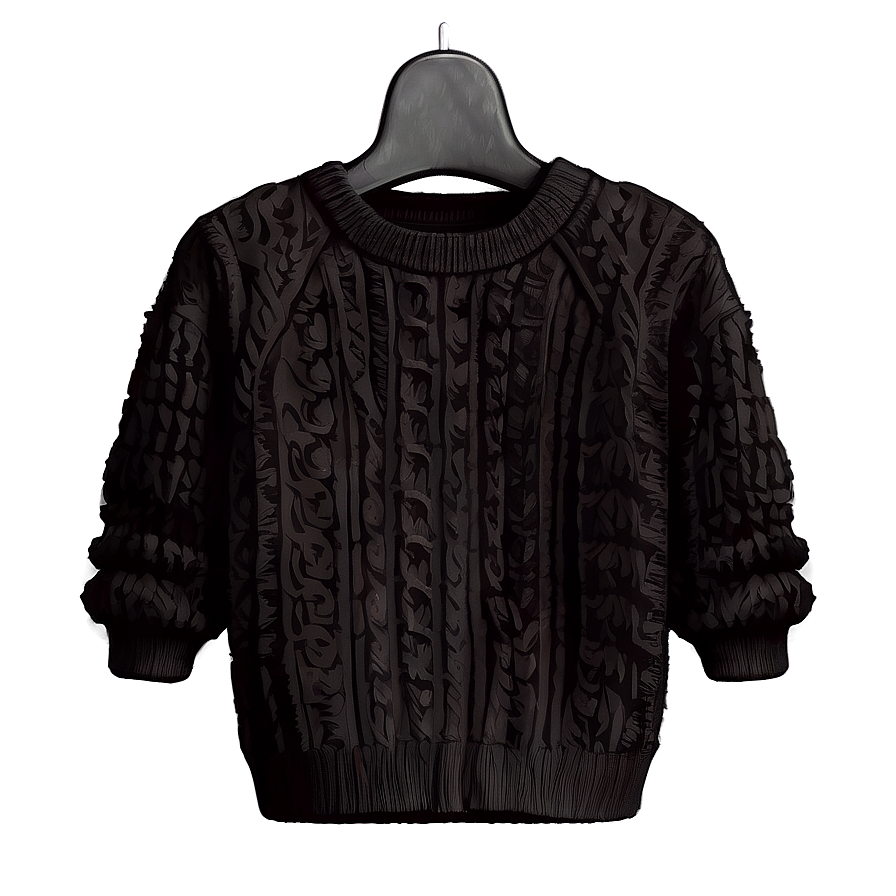 Black Sweater For Girls Png 72 PNG