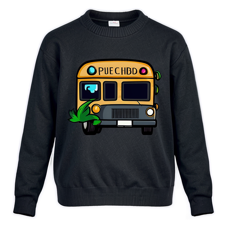 Black Sweater For School Png 50 PNG