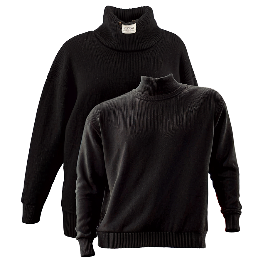 Black Sweater For School Png Yhv PNG