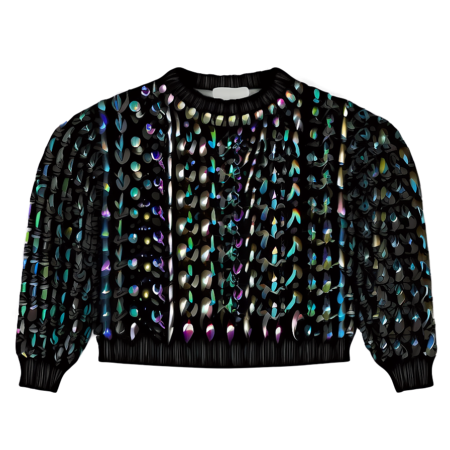 Black Sweater Pattern Png Xgt PNG