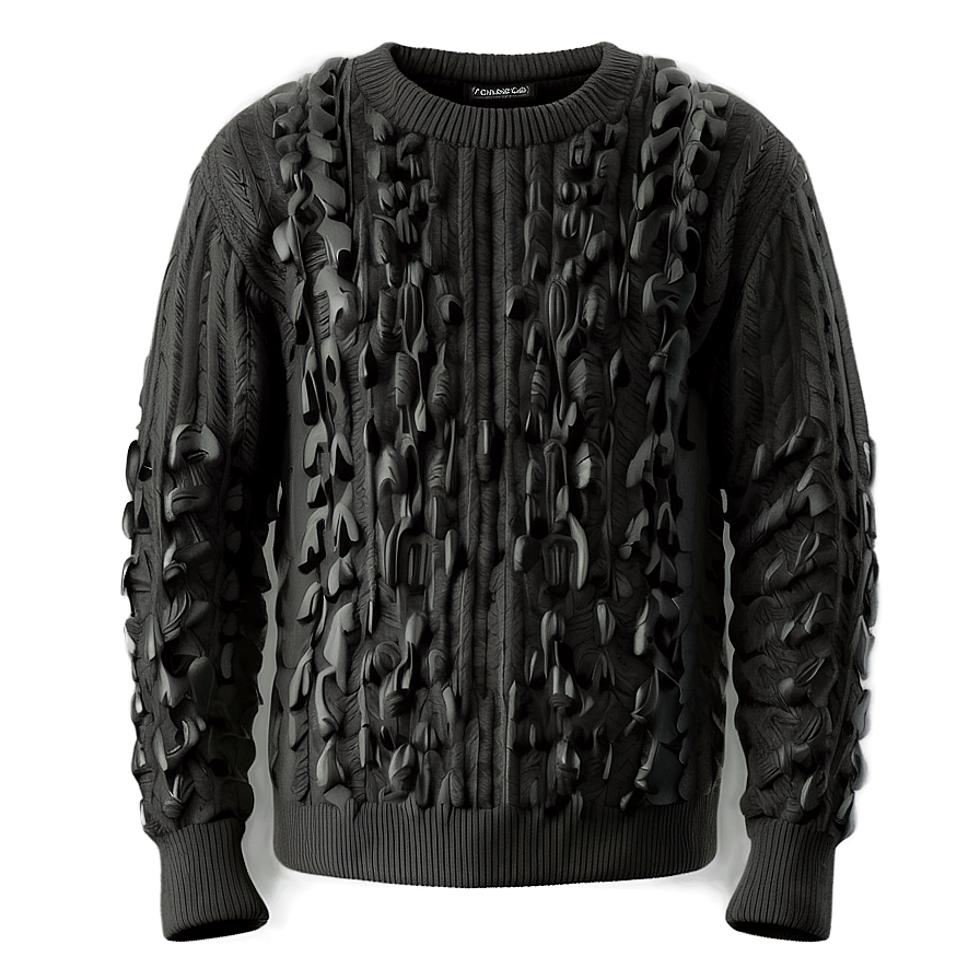 Black Sweater Texture Png Yqi PNG