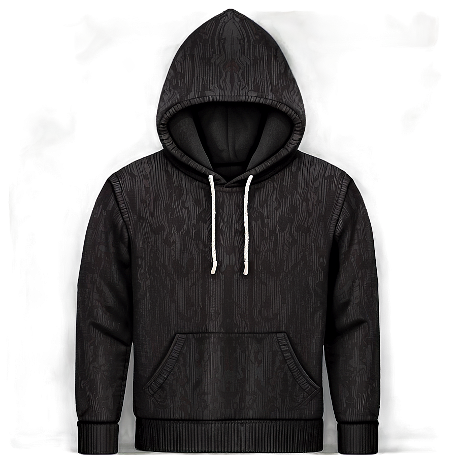 Black Sweater With Hood Png 91 PNG