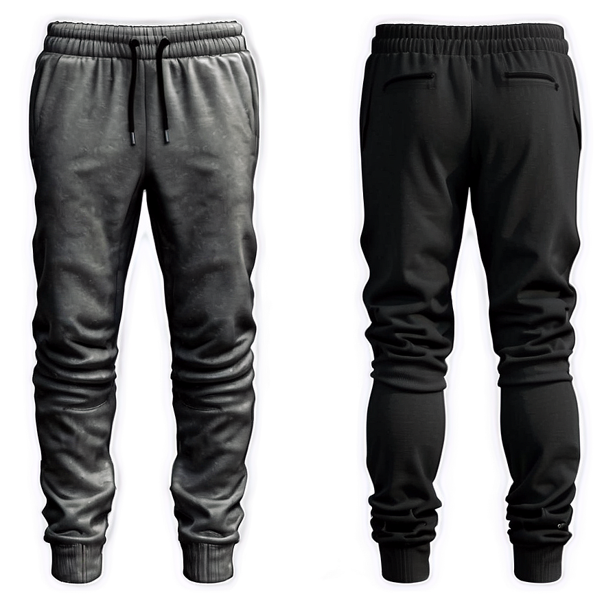 Black Sweatpants Png 10 PNG