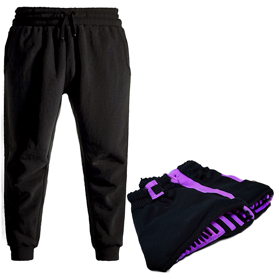 Black Sweatpants Png Jxt PNG