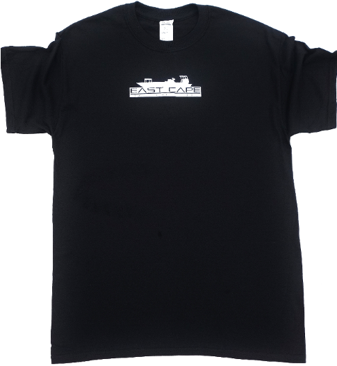 Black T Shirtwith Graphic Design PNG