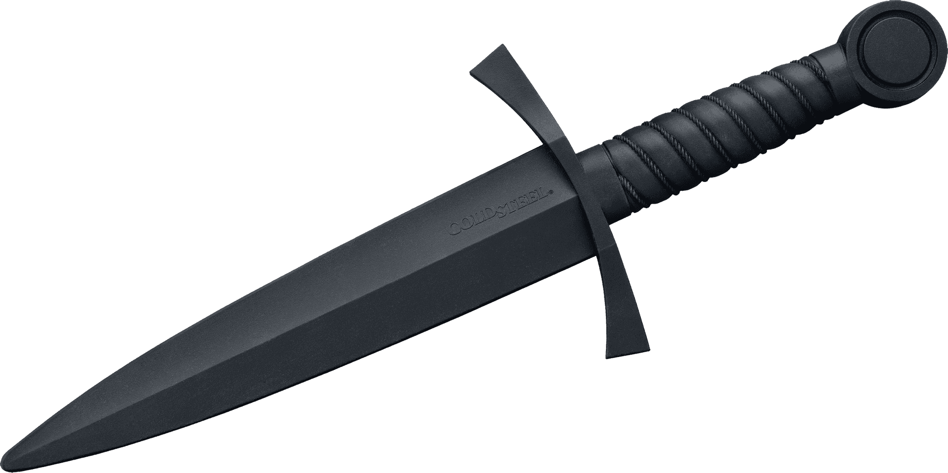 Black Tactical Dagger PNG