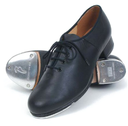 Black Tap Dancing Shoes PNG