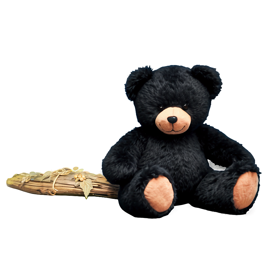 Black Teddy Bear Png 11 PNG