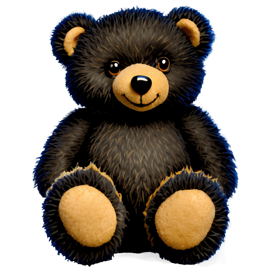 Black Teddy Bear Png Roo PNG