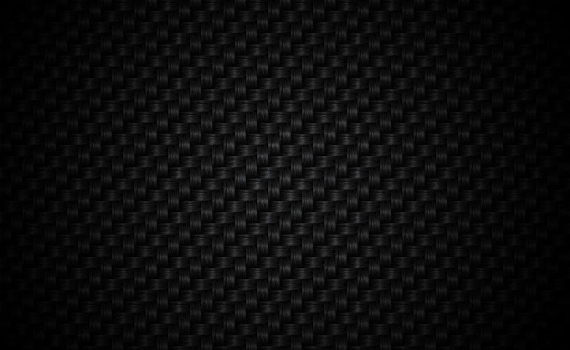 Black Metallic Texture Background Woven Pattern