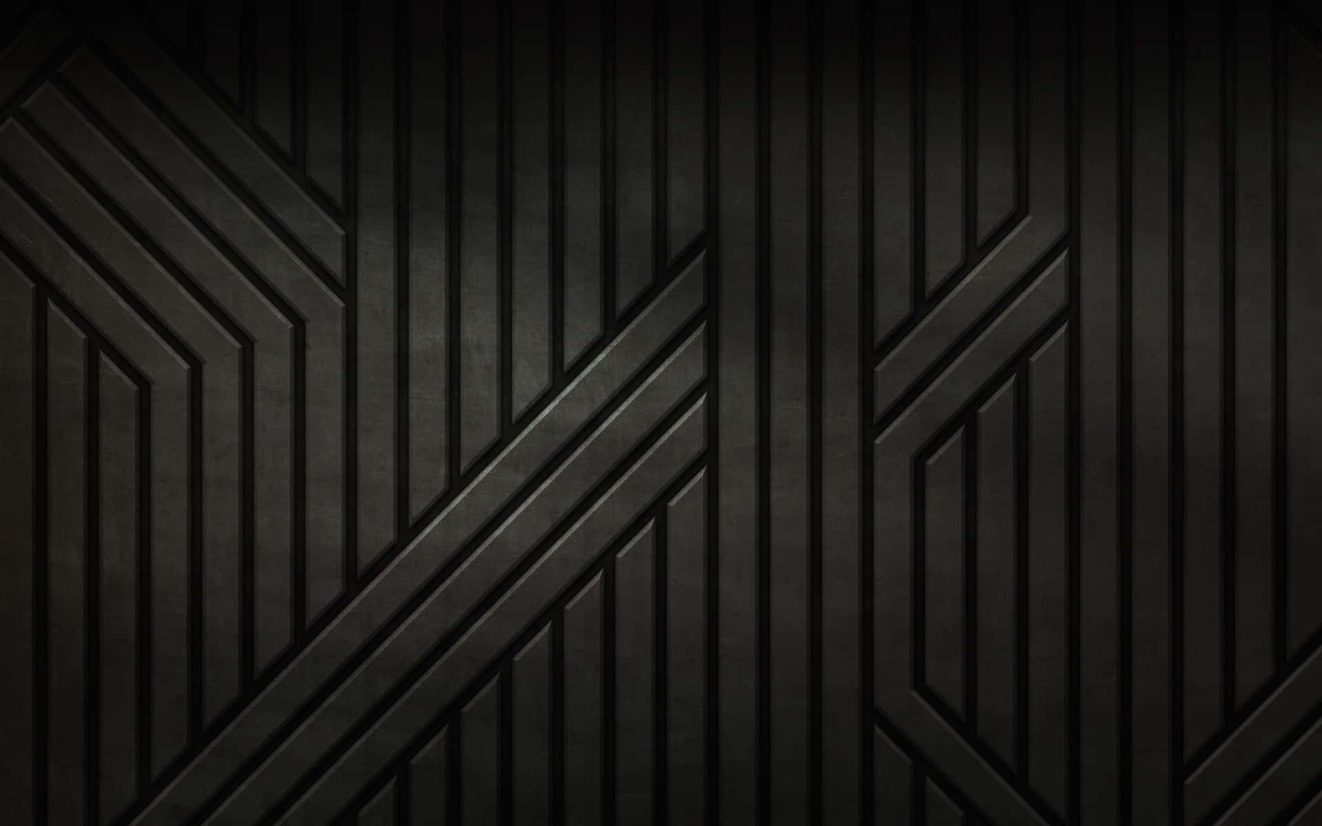 Ornate Lines Black Steel Texture Background