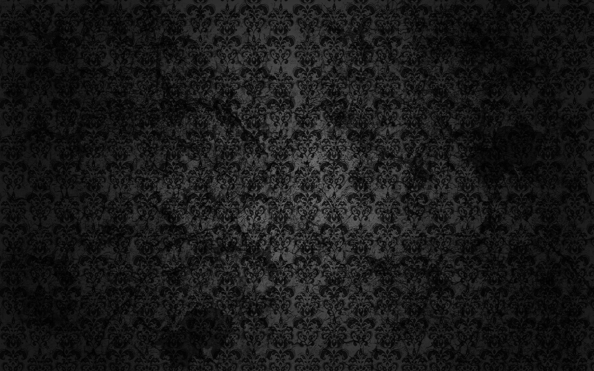 Black Texture Complex Pattern Wallpaper