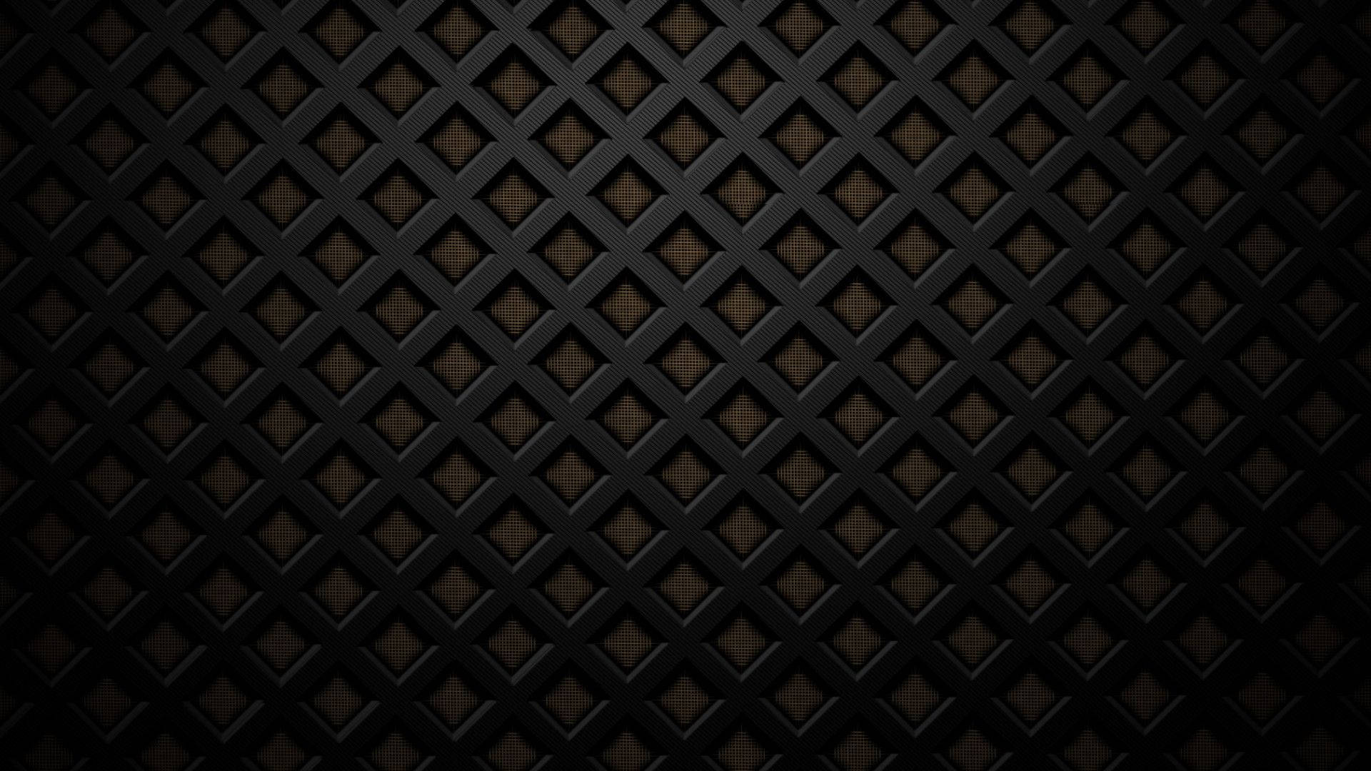 Black Texture Diamond Holes Wallpaper