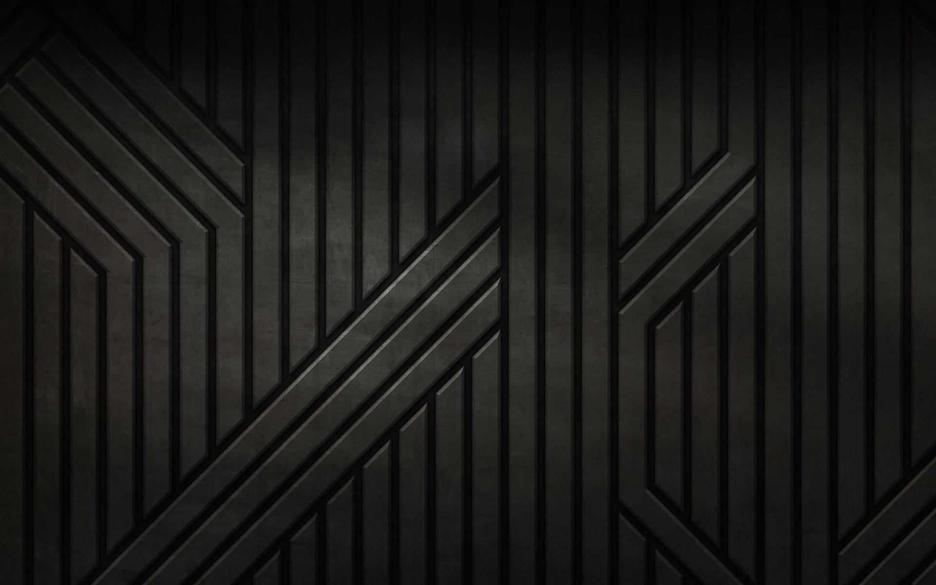 Schwarzetextur Geometrische Linien Wallpaper