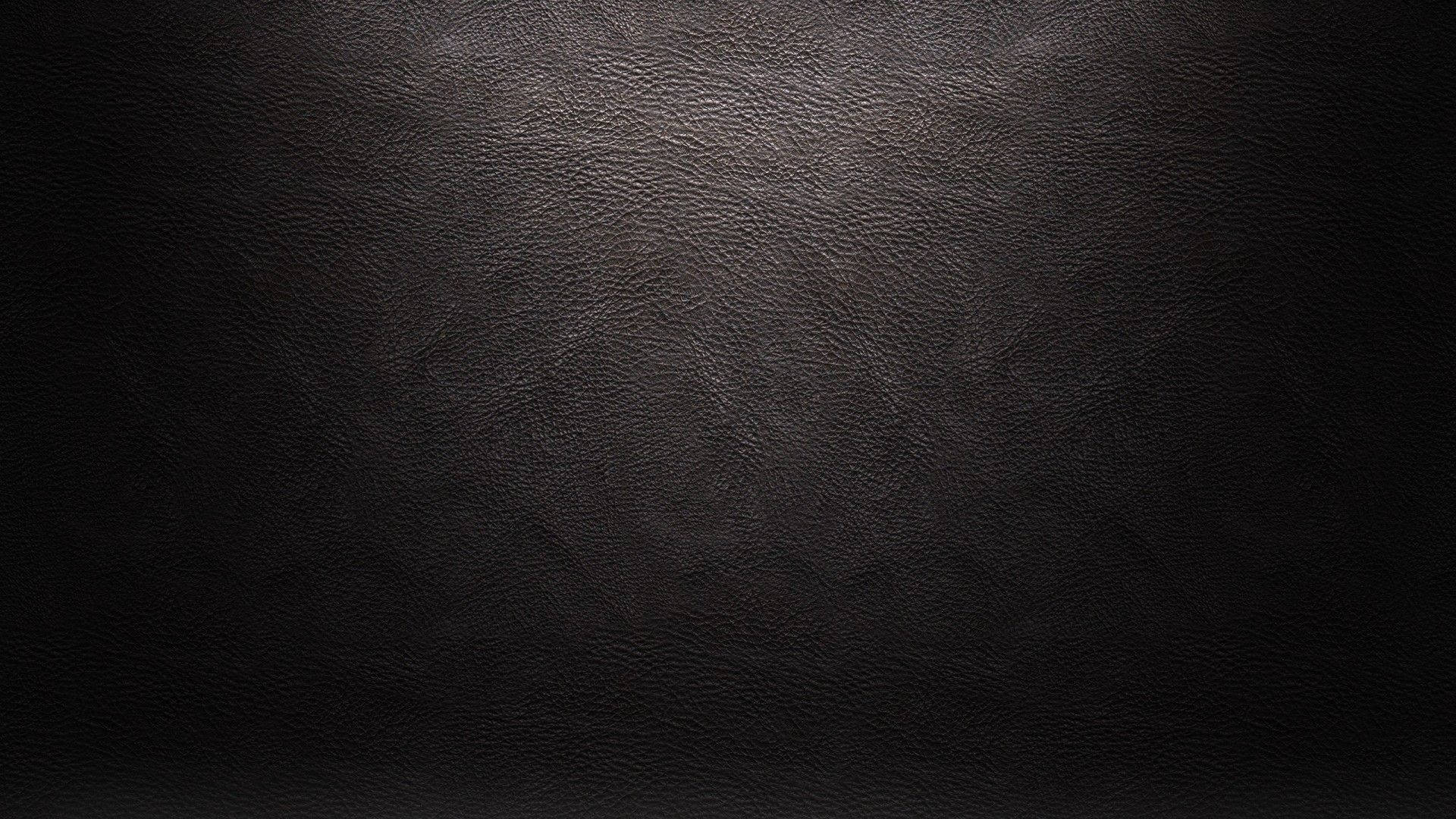 Black Texture Leather With Lighting Wallpaper
