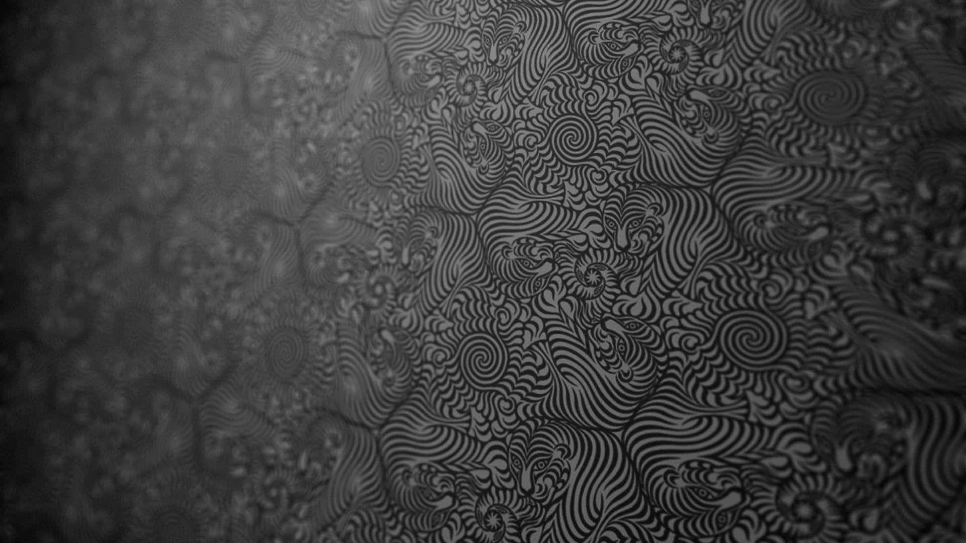 Immaginidi Texture Nere A Forma Di Spirali Ipnotiche