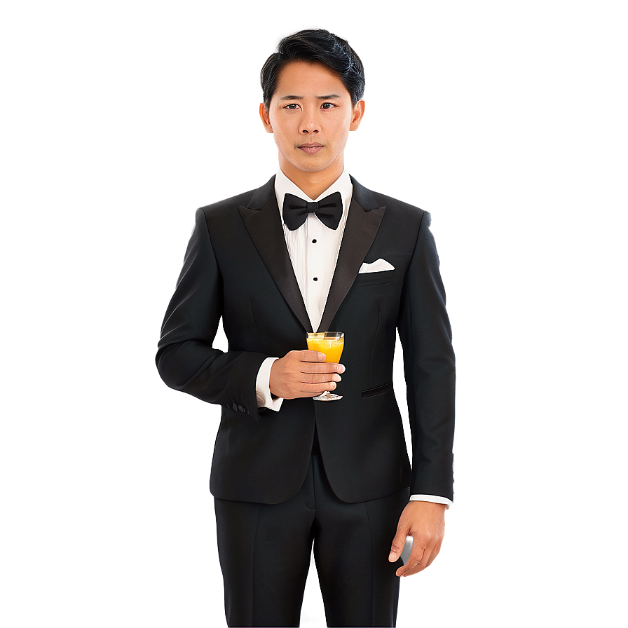 Black Tie Cocktail Attire Png Eik4 PNG