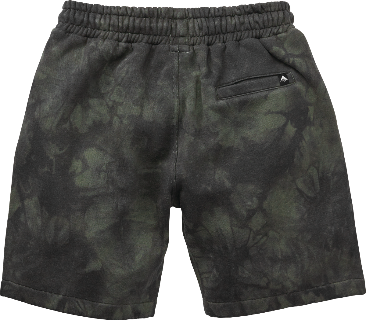 Black Tie Dye Bermuda Shorts PNG