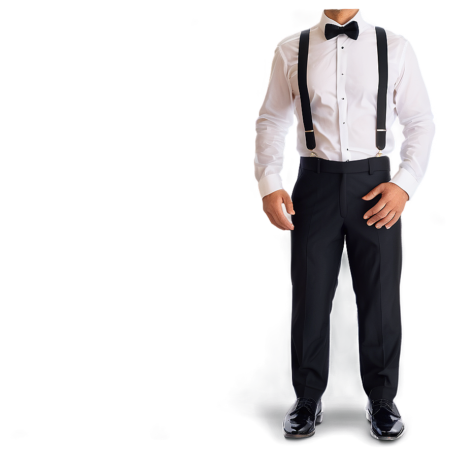 Black Tie Ready Outfit Png 74 PNG