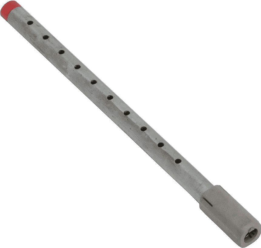 Black Tin Whistle Musical Instrument PNG