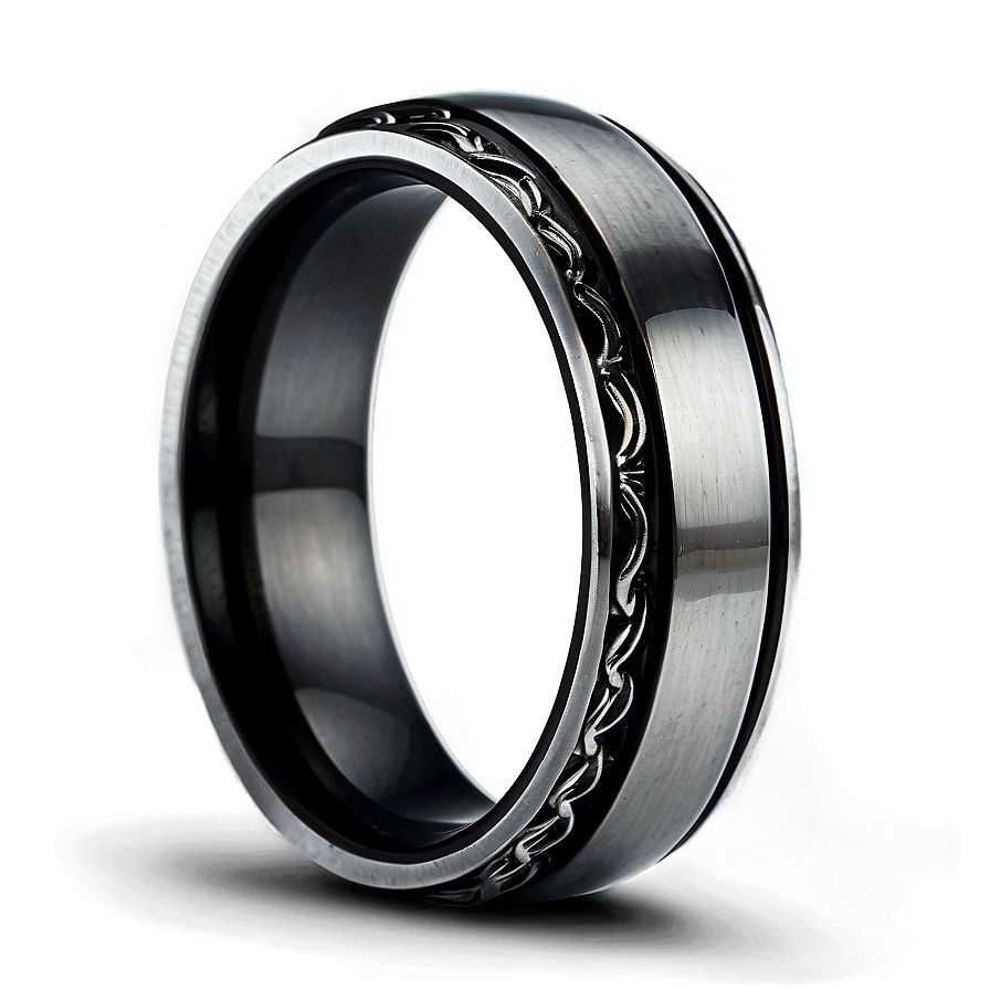 Black Titanium Rings Png 79 PNG