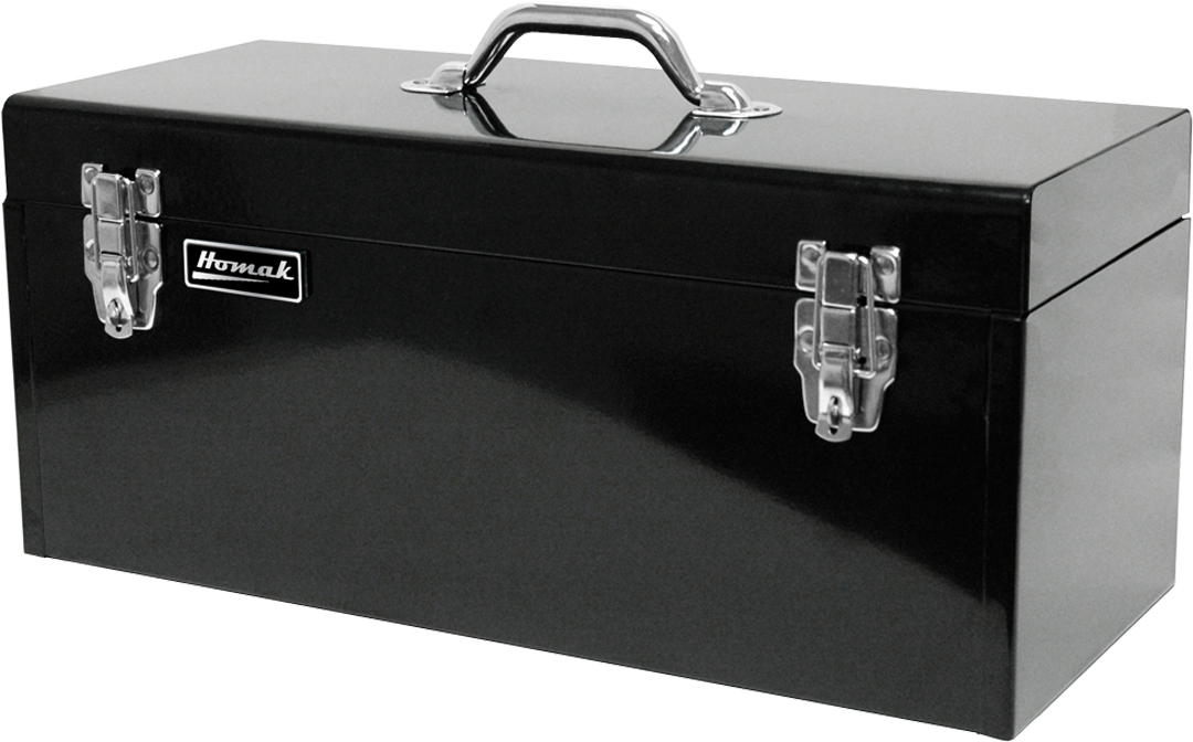 Black Toolbox Homak Brand PNG