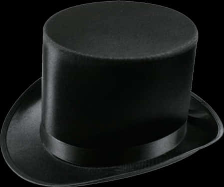 Black Top Hat Classic Accessory PNG