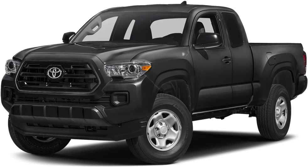 Black Toyota Tacoma2023 PNG