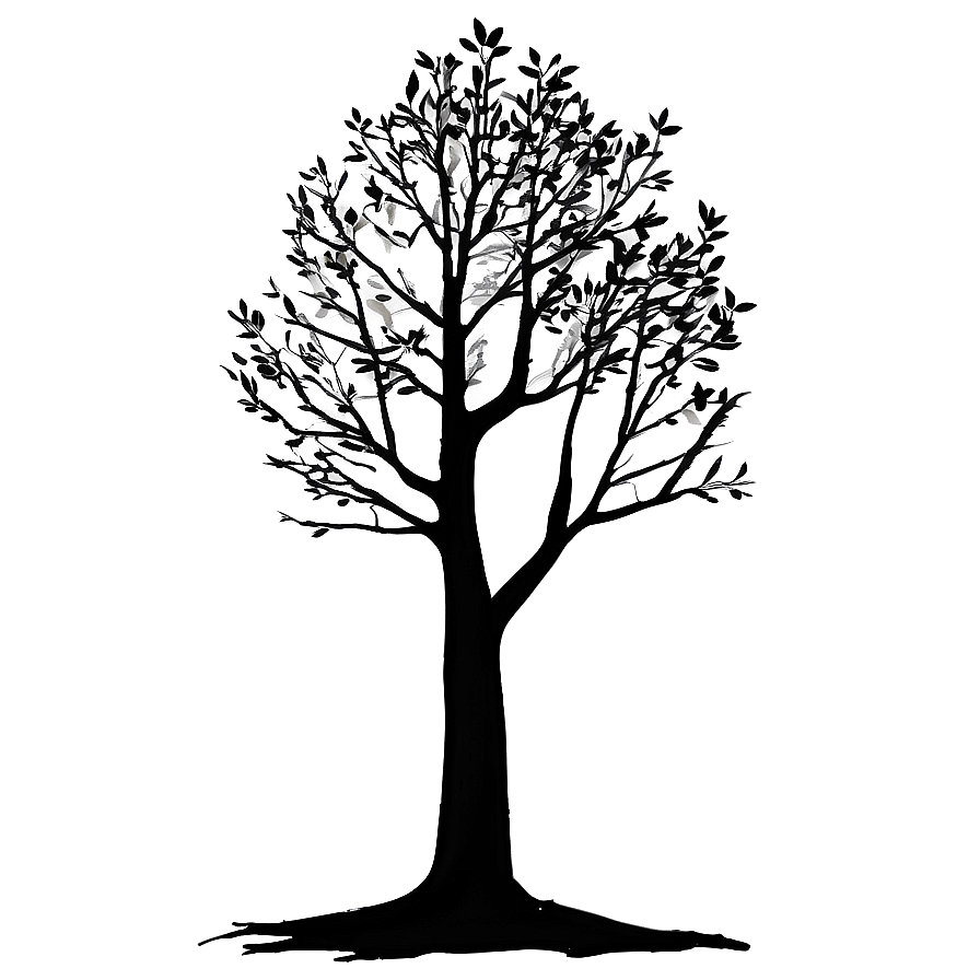 Black Tree In Autumn Png 93 PNG