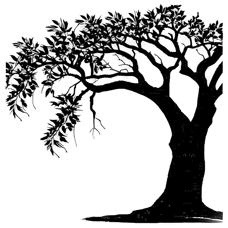 Black Tree Silhouette Png 43 PNG