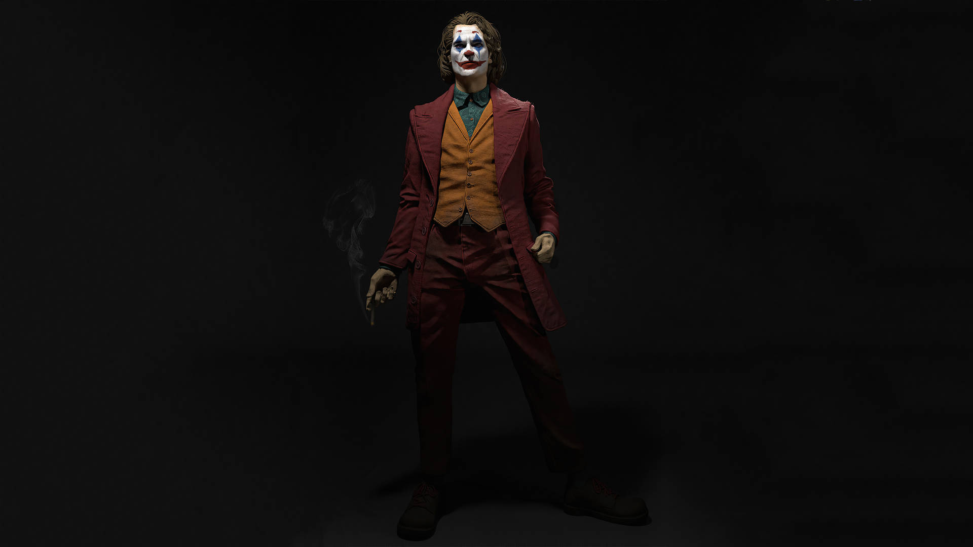 Black Ultra Hd Joker Standing