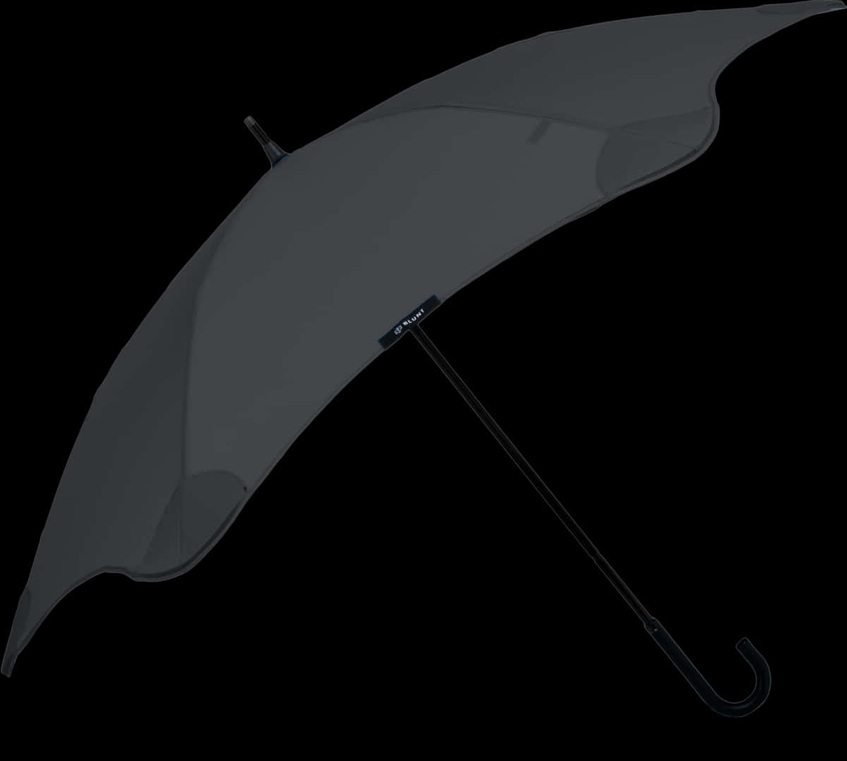 Black Umbrella Dark Background PNG