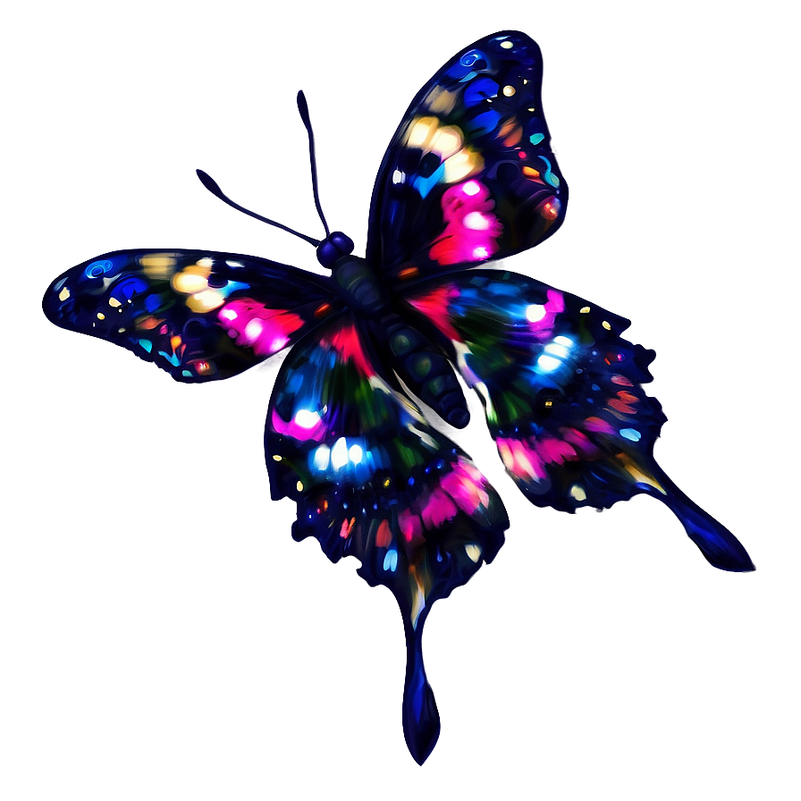 Black Velvet Butterfly Png 13 PNG