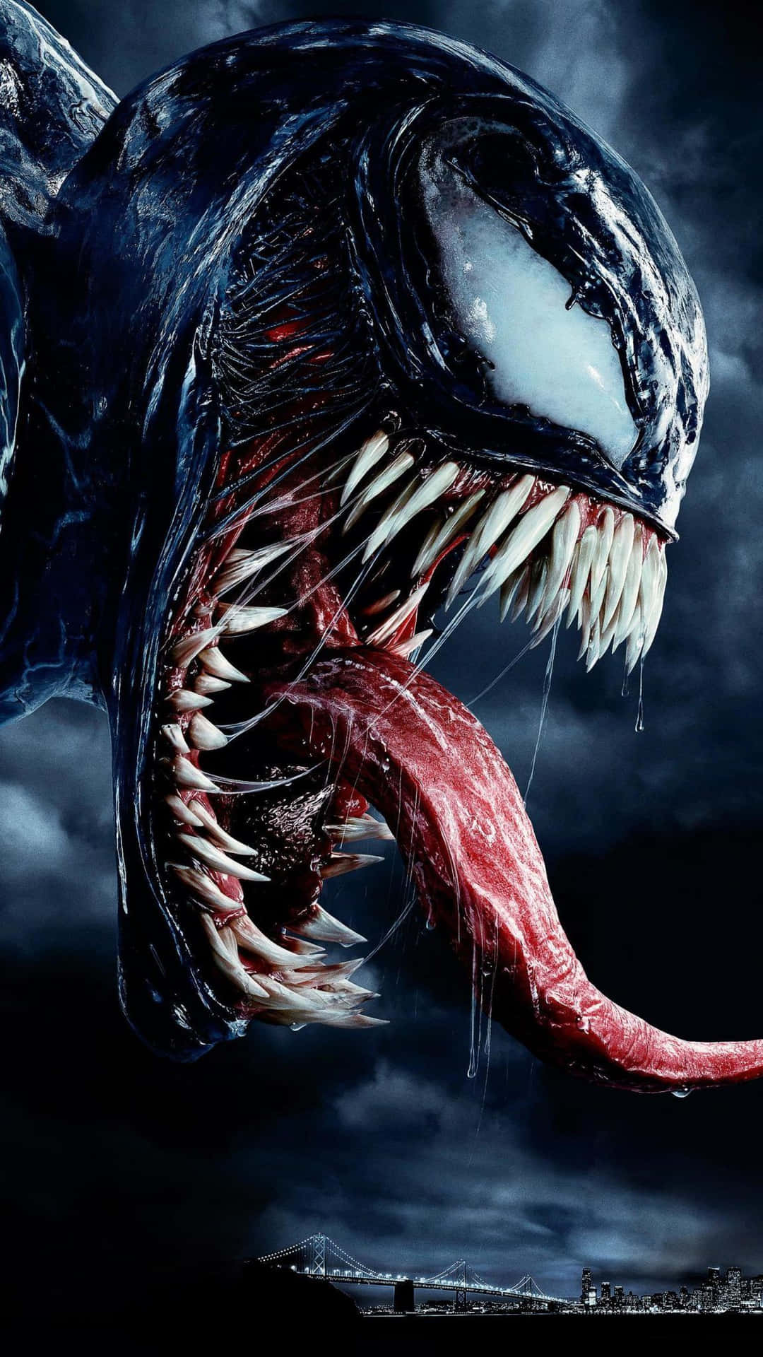 "Unleash the power of Black Venom" Wallpaper