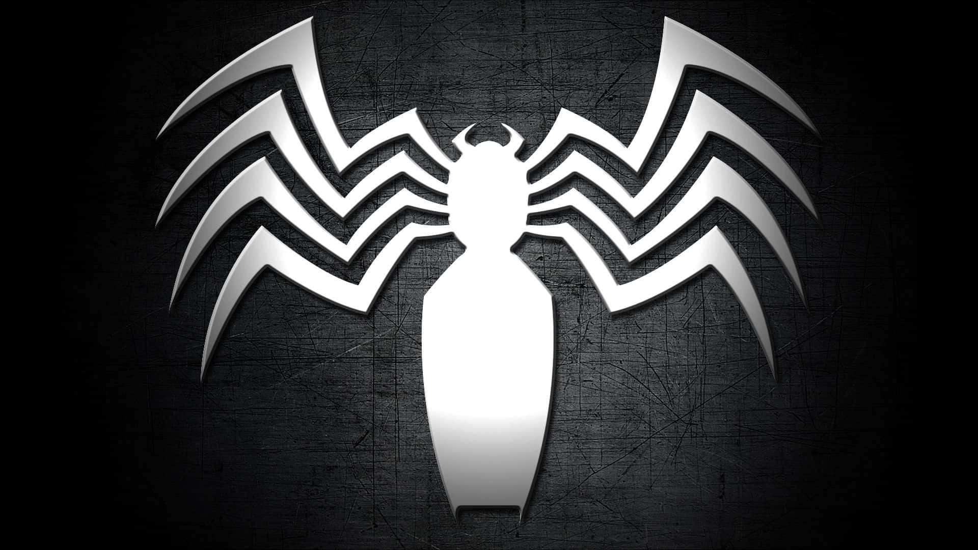 Logotipode Venom Negro Fondo de pantalla