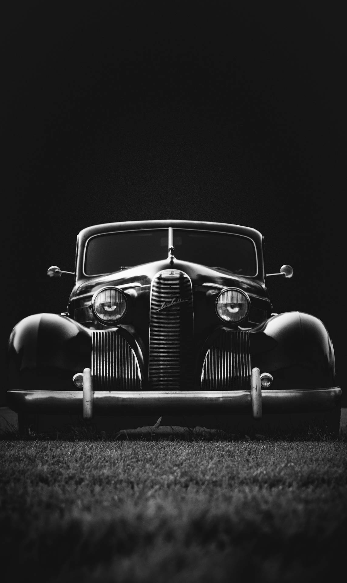 Black Vintage Classic Car