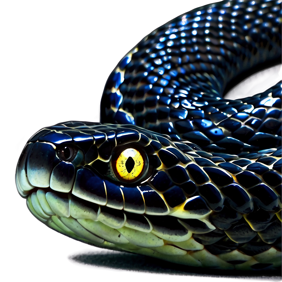 Black Viper Snake Illustration Png Ebj33 PNG