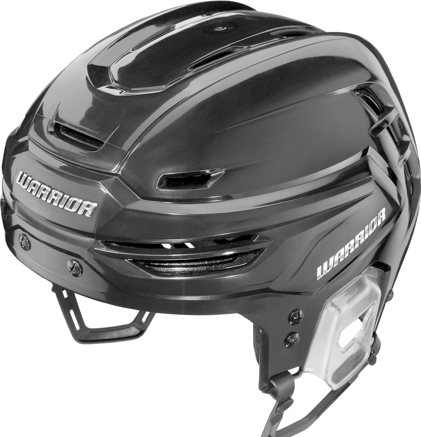 Black Warrior Hockey Helmet PNG