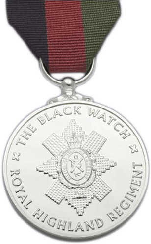 Black Watch Royal Highland Regiment Medal PNG