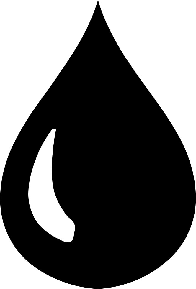 Download Black Water Drop Silhouette | Wallpapers.com