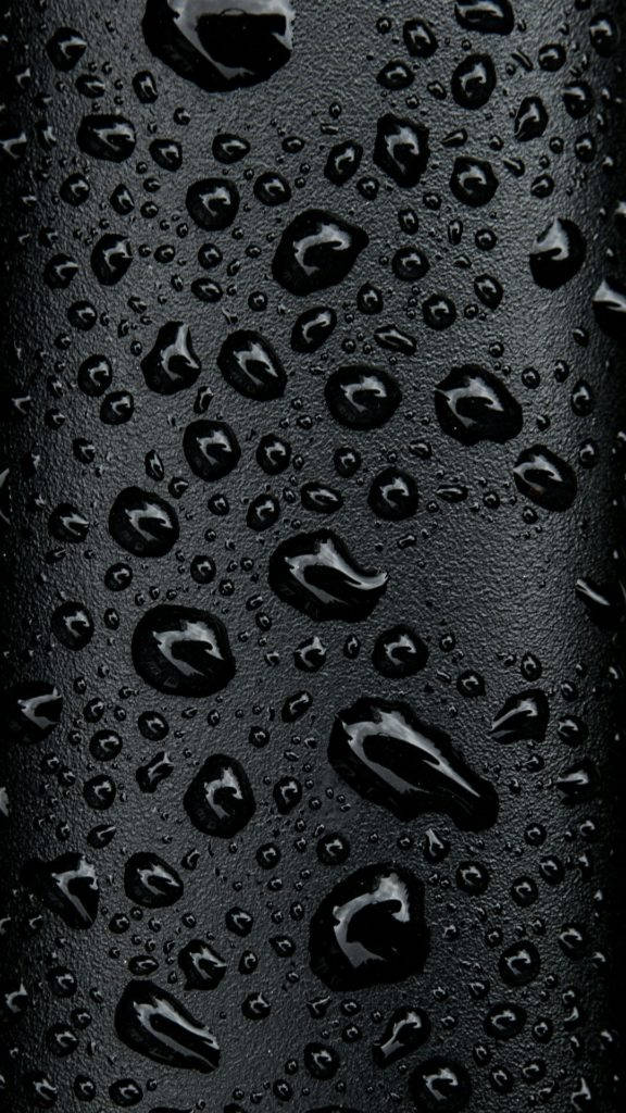Black Water Dråber Wallpaper