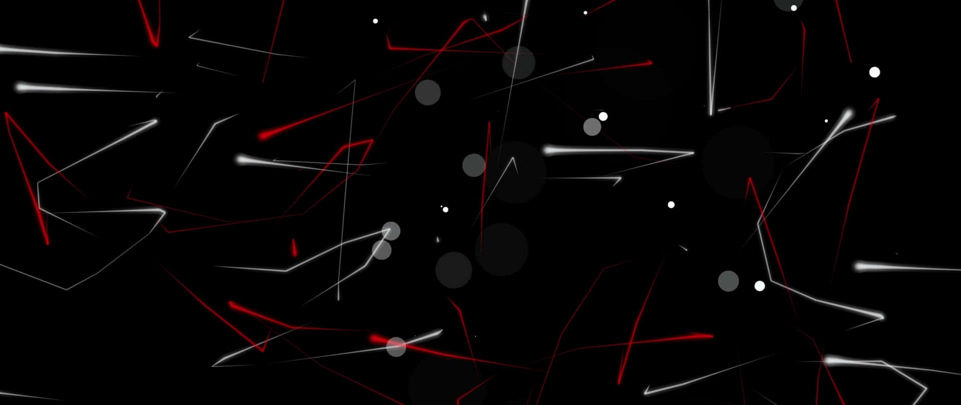 Unfondo Negro Con Líneas Rojas Y Blancas Fondo de pantalla