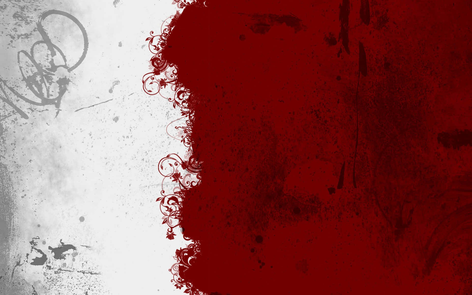 Fetzigesund Auffälliges Schwarz-, Weiß- Und Rotfarbenkonzept Wallpaper