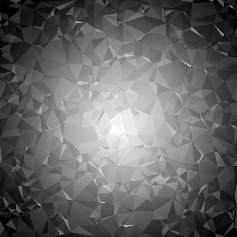 Schwarzweiß Geometrie Einfach Dunkel Ästhetisch Wallpaper