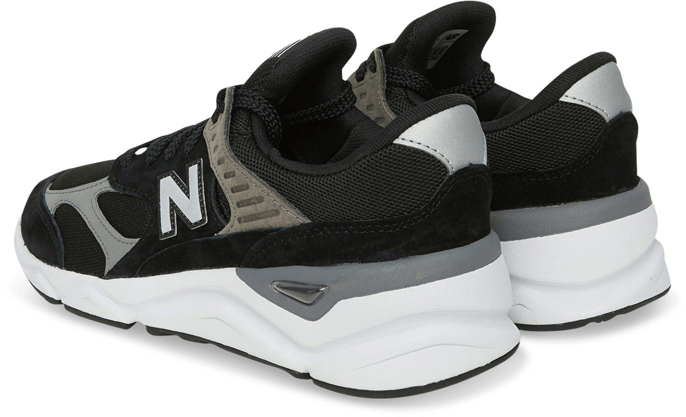Black White New Balance Sneakers PNG