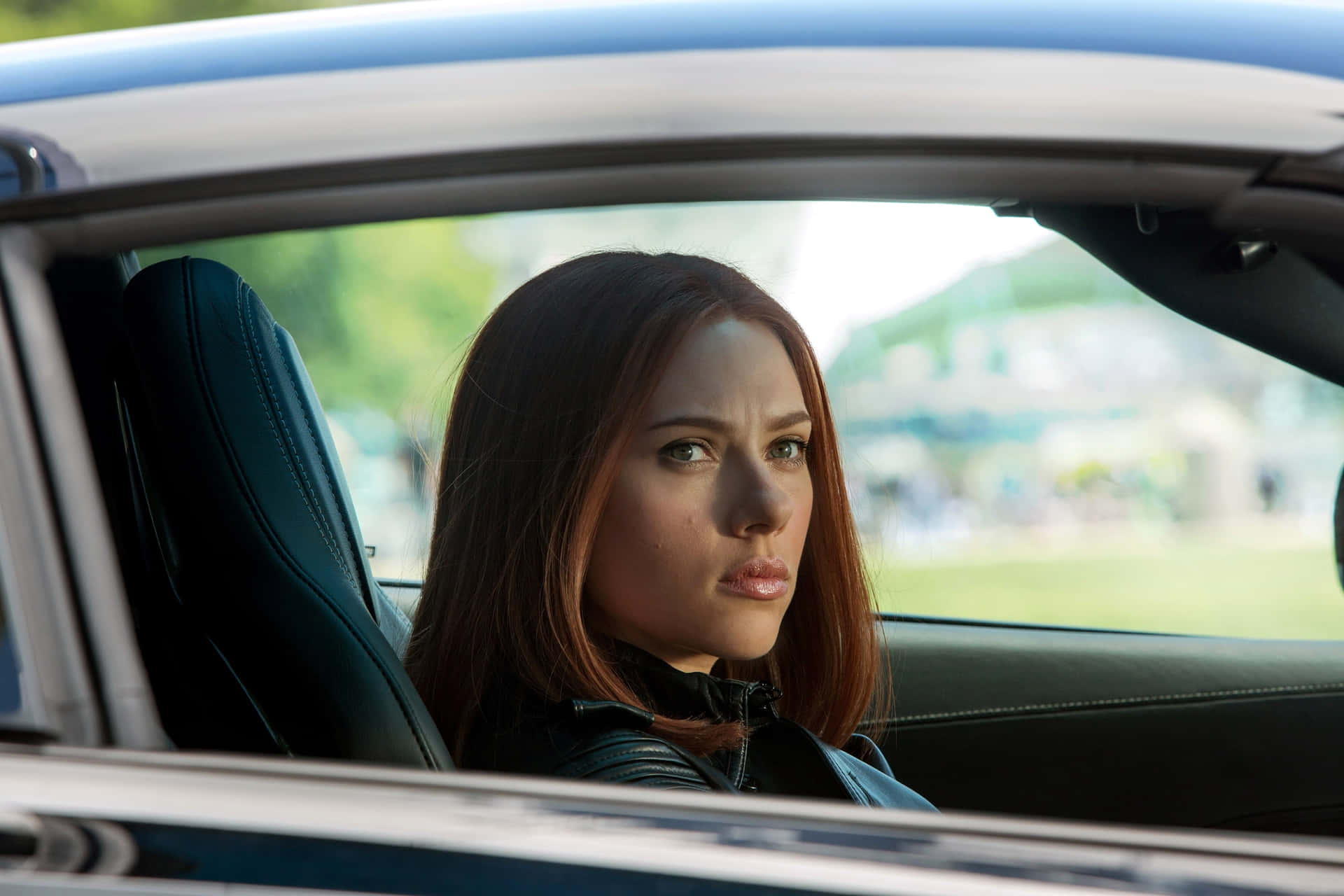 Scarlet Johanohanson as Natasha Romanoff, more commonly known as Black Widow, in the Marvel Cinematic Universe: